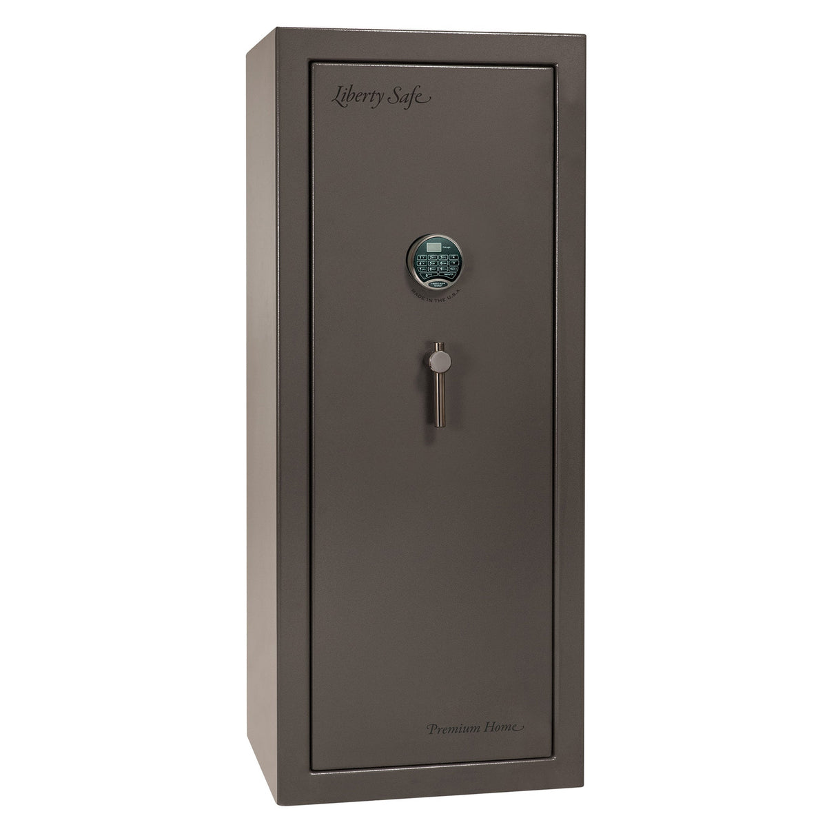 Premium Home Series | Level 7 Security | 2 Hour Fire Protection | 17 | Dimensions: 60.25&quot;(H) x 24.5&quot;(W) x 19&quot;(D) | Gray Marble - Closed Door