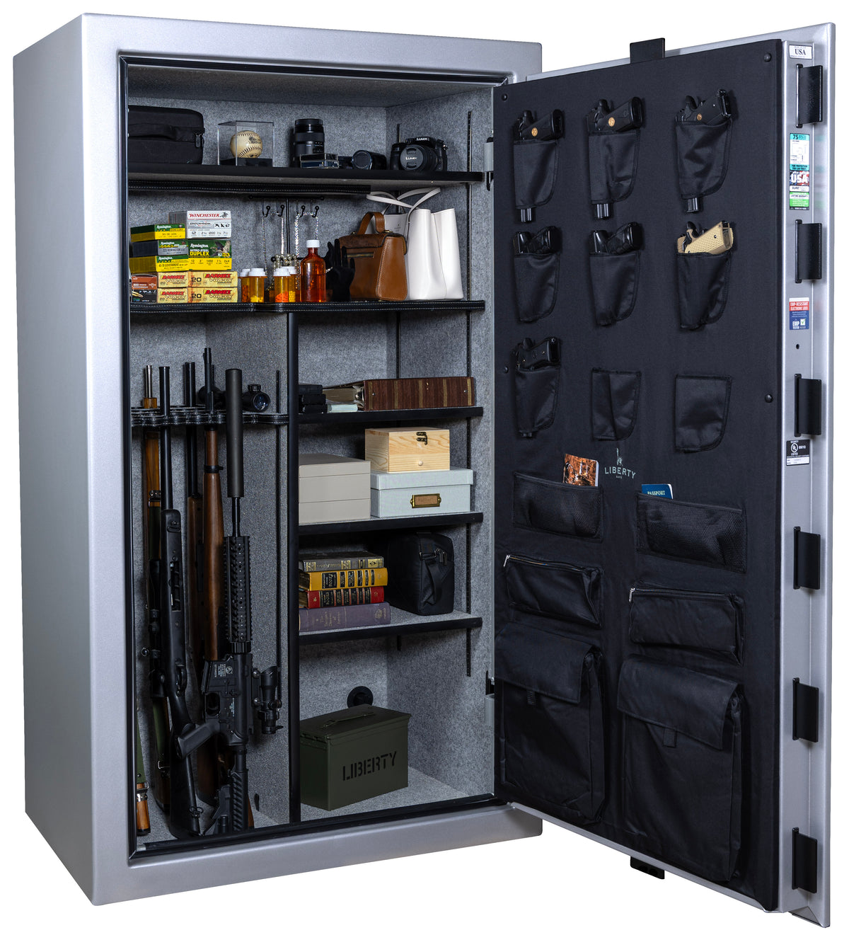 Colonial 50 Glacial Steel - Open Interior